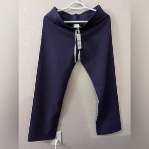 FIGS Womens Livingston Basic Pants Petite XS Purple Shadow XS NWT